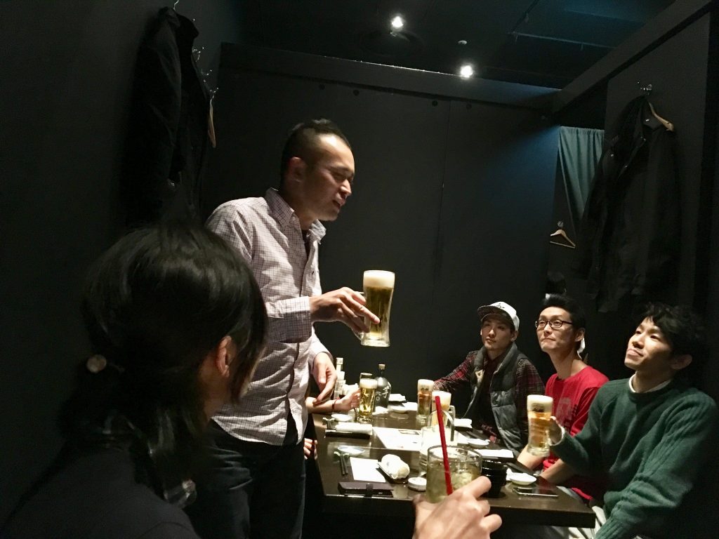 交流会　挨拶