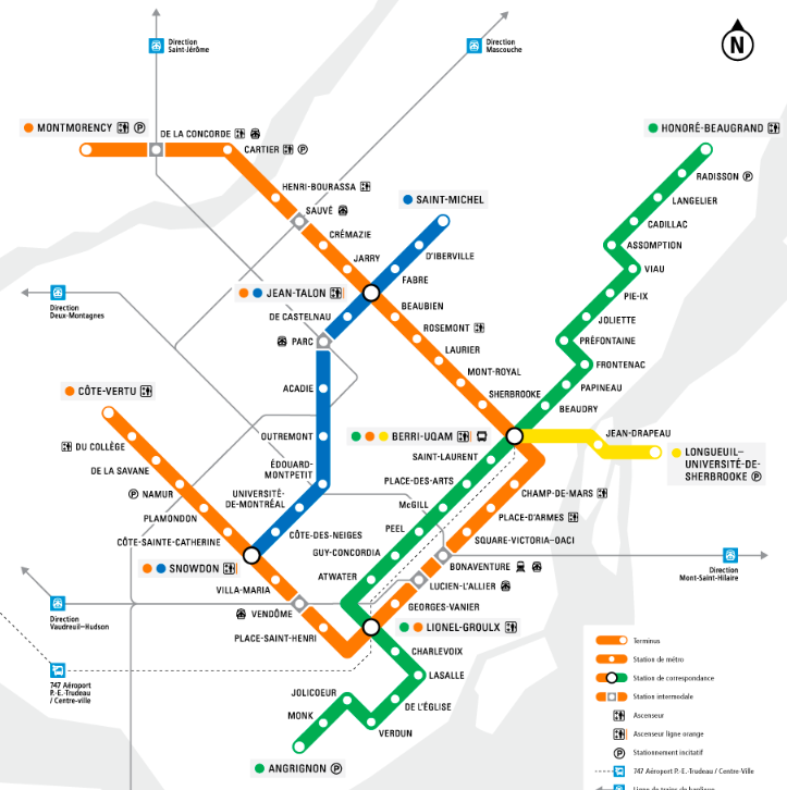 モントリオール留学を検討中の方必見 フランス語の読み方 地下鉄編 北海道留学センターブログ
